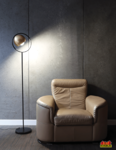 beton architektoniczny salon